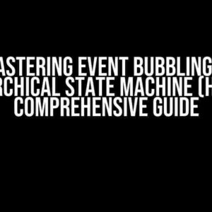 Mastering Event Bubbling in Hierarchical State Machine (HSM): A Comprehensive Guide