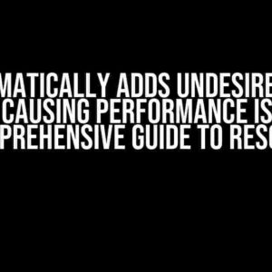 NX Automatically Adds Undesired ESLint Plugin Causing Performance Issues: A Comprehensive Guide to Resolve